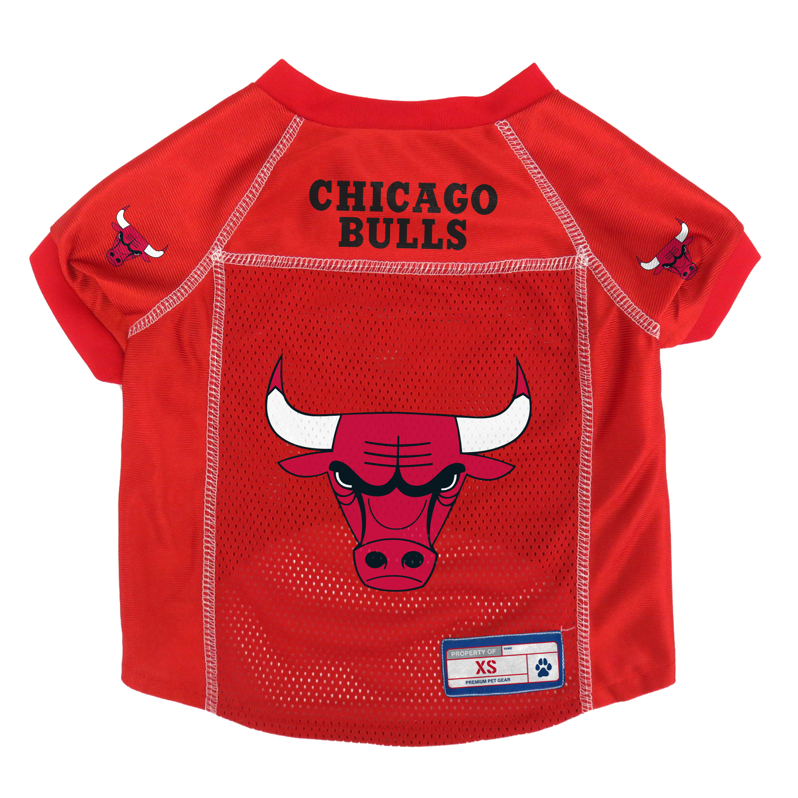Chicago Bulls Pet Jersey Size XS