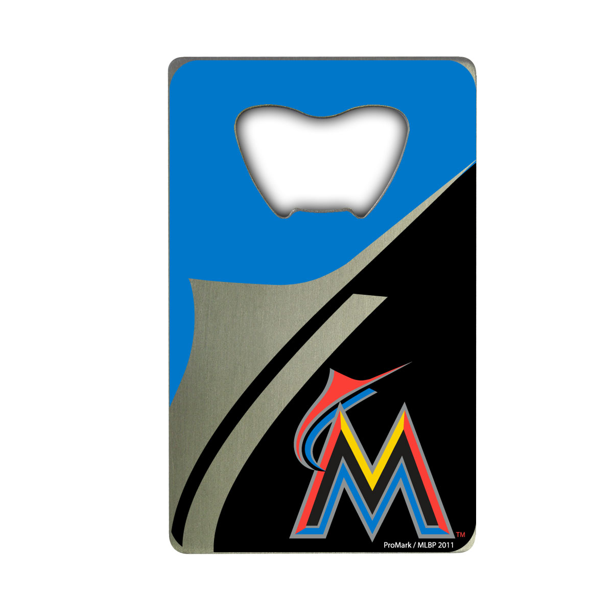 Miami Marlins Bottle Opener Credit Card Style - Special Order