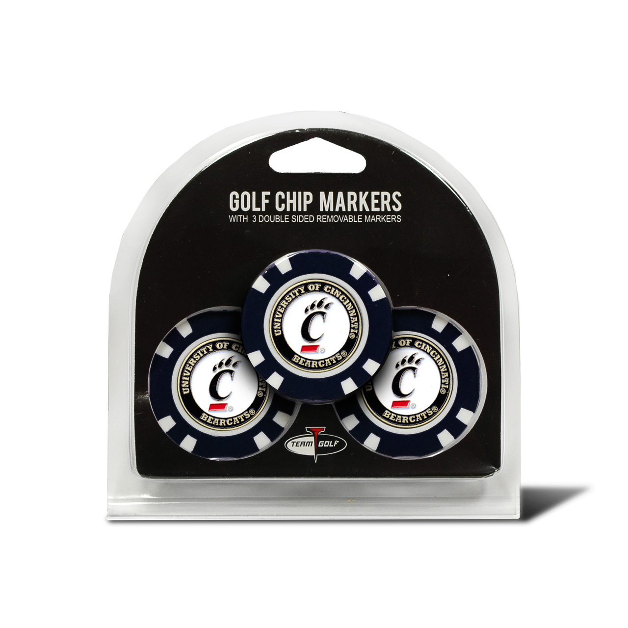 Cincinnati Bearcats Golf Chip with Marker 3 Pack - Special Order