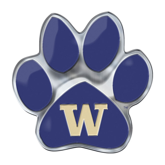 Washington Huskies Auto Emblem Color Alternate Logo - Special Order