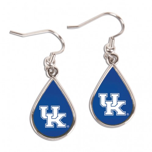 Kentucky Wildcats Earrings Tear Drop Style - Special Order