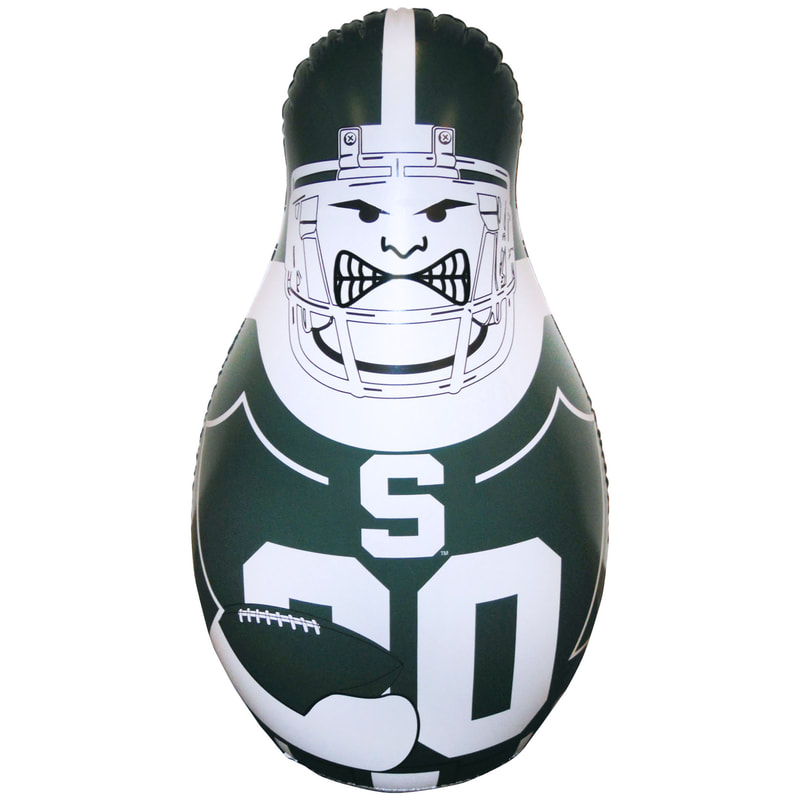 Michigan State Spartans Tackle Buddy Punching Bag CO