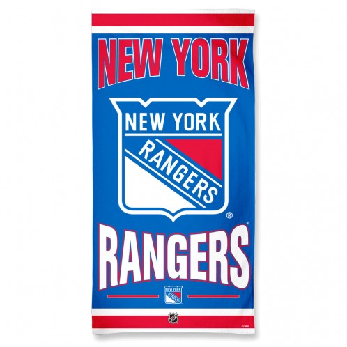 New York Rangers Towel 30x60 Beach Style