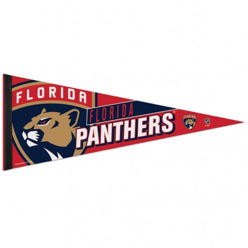 Florida Panthers Pennant 12x30 Premium Style - Special Order