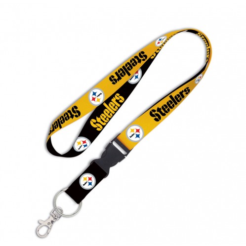 Pittsburgh Steelers Lanyard with Detachable Buckle