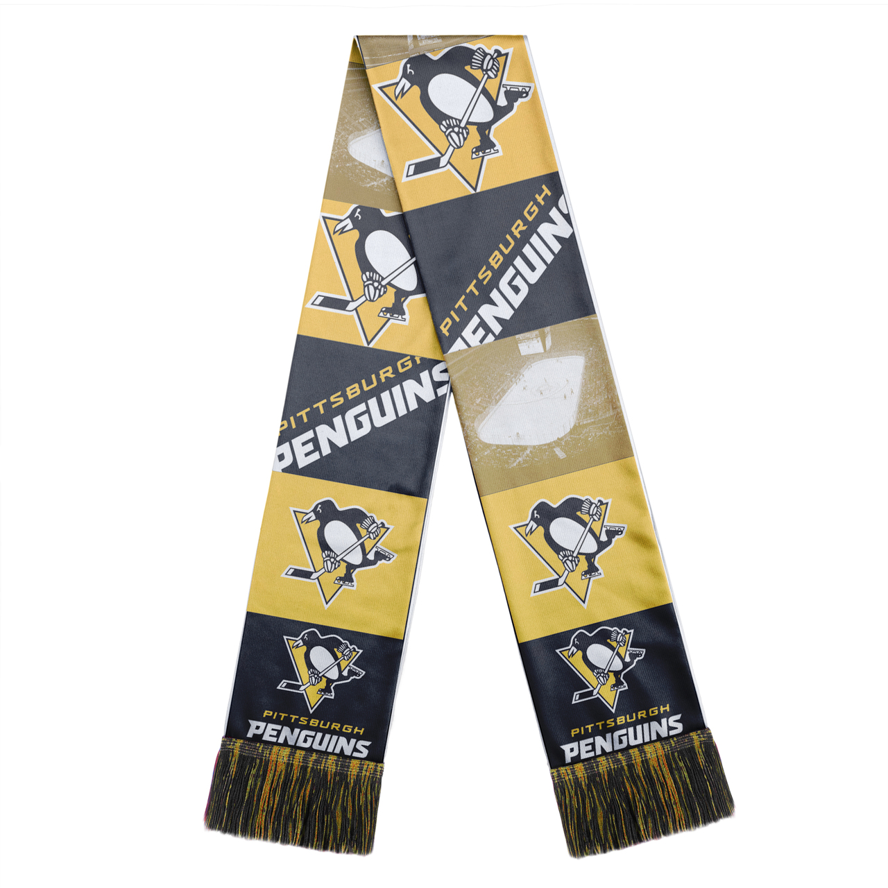 Pittsburgh Penguins Scarf Printed Bar Design