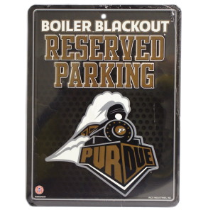 Purdue Boilermakers Metal Parking Sign - Special Order