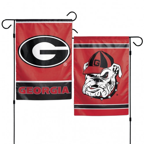 Georgia Bulldogs Flag 12x18 Garden Style 2 Sided
