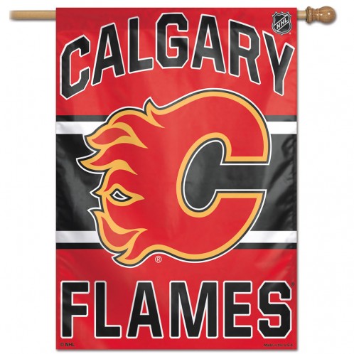 Calgary Flames Banner 28x40 - Special Order
