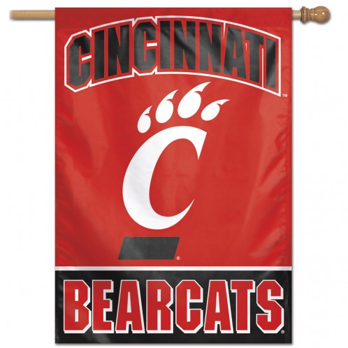 Cincinnati Bearcats Banner 28x40 Vertical - Special Order