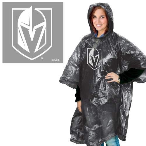 Vegas Golden Knights Rain Poncho Special Order