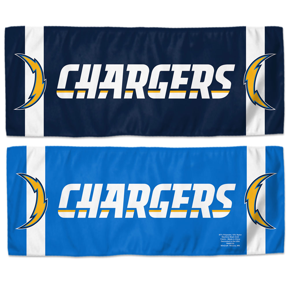 Los Angeles Chargers Cooling Towel 12x30 - Special Order