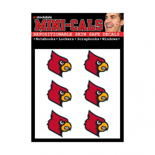 Louisville Cardinals Tattoo Face Cals Special Order
