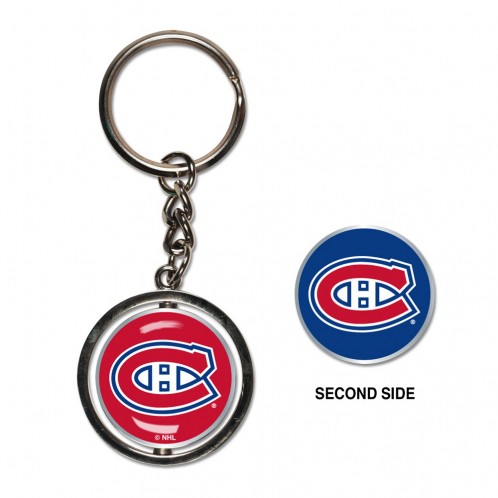 Montreal Canadiens Key Ring Spinner Style - Special Order