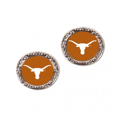 Texas Longhorns Earrings Post Style - Special Order