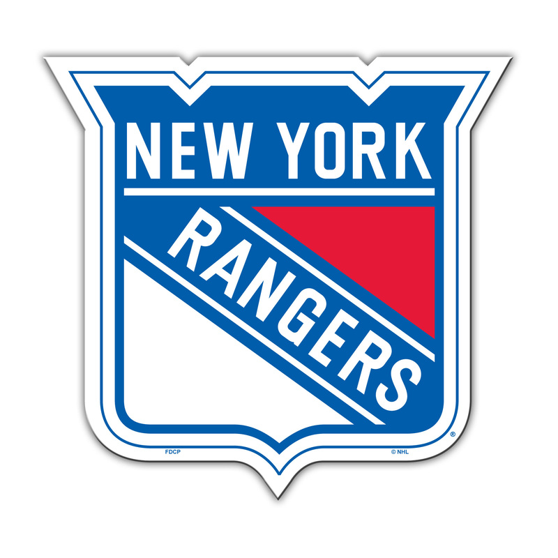 New York Rangers Magnet Car Style 12 Inch CO