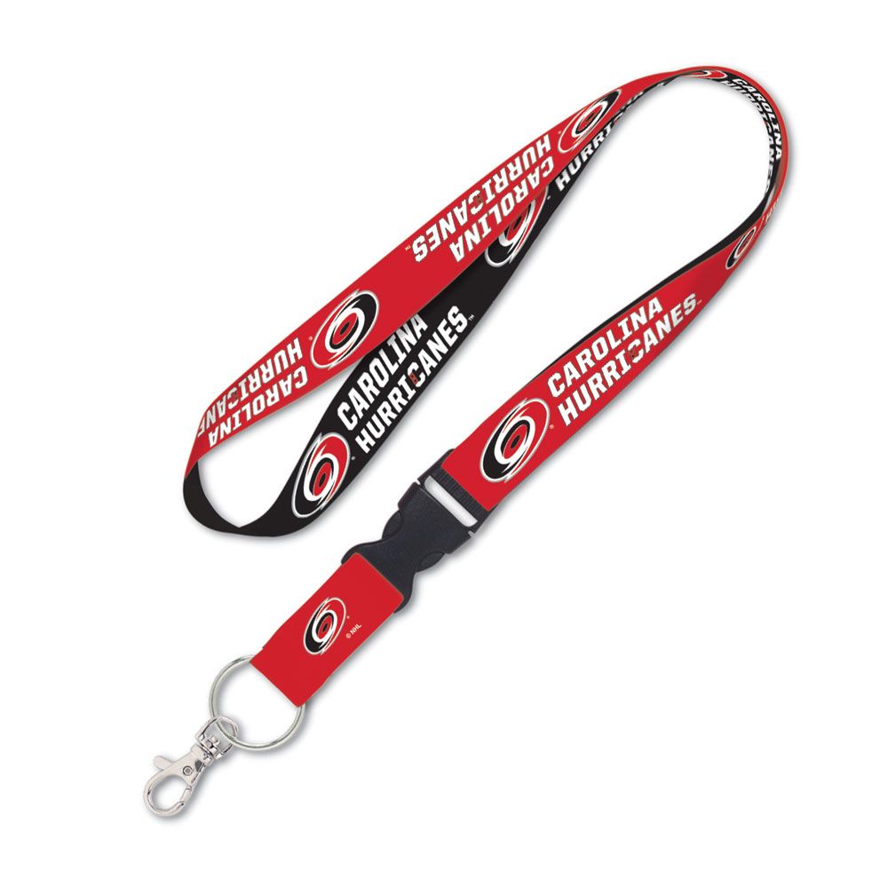 Carolina Hurricanes Lanyard with Detachable Buckle Special Order