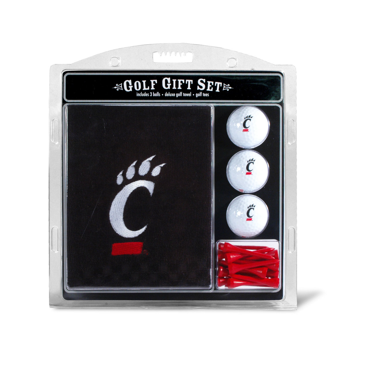 Cincinnati Bearcats Golf Gift Set with Embroidered Towel - Special Order