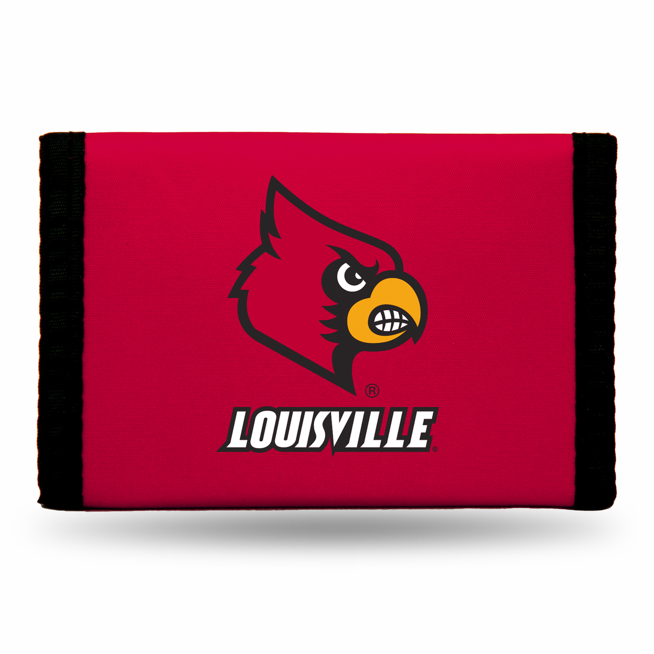 Louisville Cardinals Wallet Nylon Trifold - Special Order