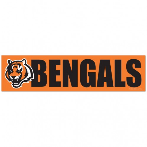 Cincinnati Bengals Bumper Sticker - Special Order