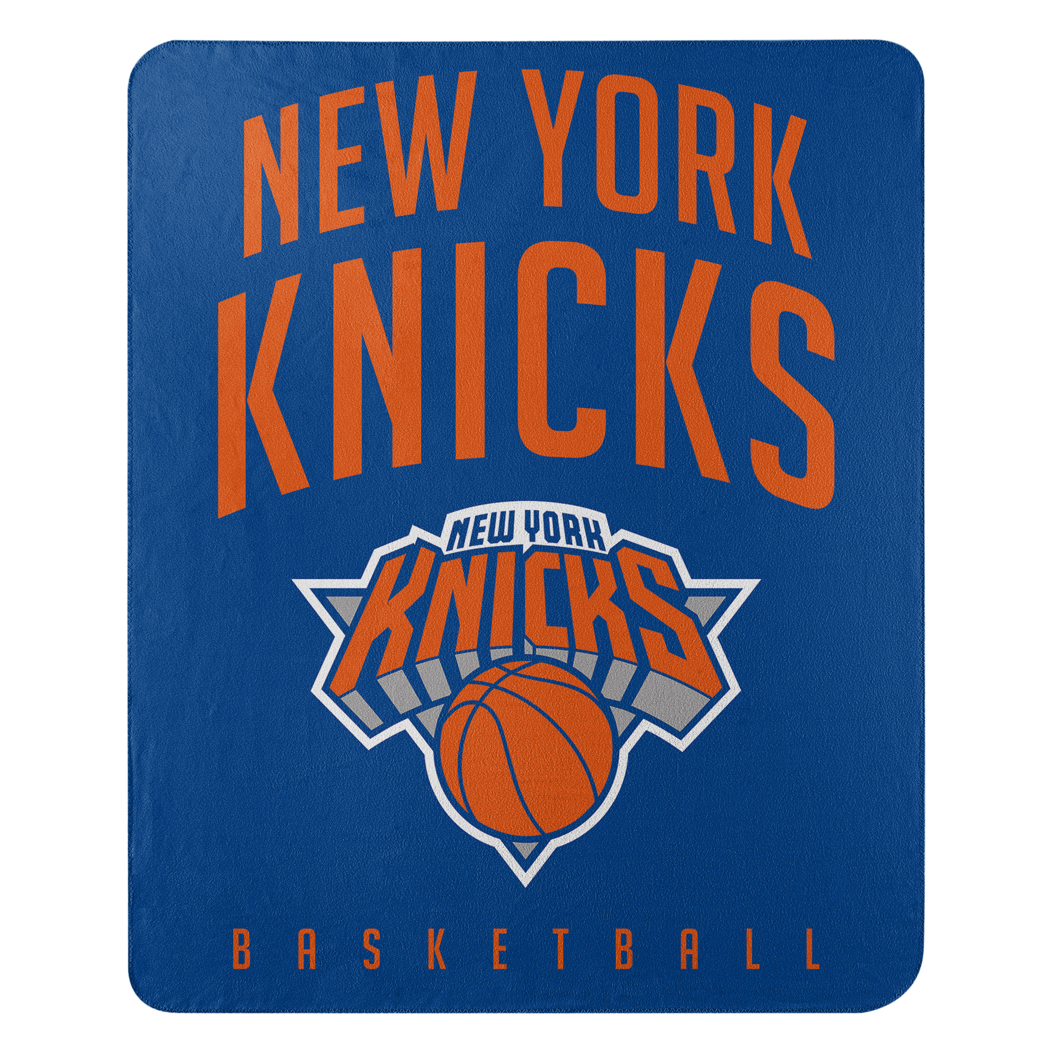 New York Knicks Blanket 50x60 Fleece Lay Up Design - Special Order