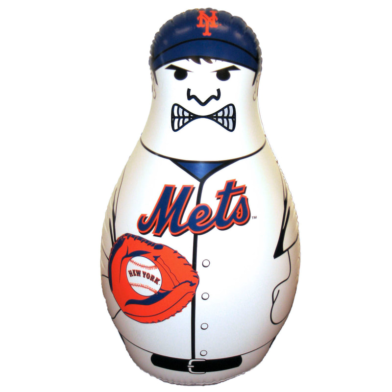 New York Mets Tackle Buddy Punching Bag CO