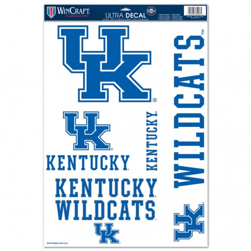 Kentucky Wildcats Decal - 11x17 Multi Use - Ultra - Special Order