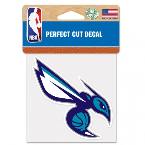 Charlotte Hornets Decal 4x4 Perfect Cut Color - Special Order