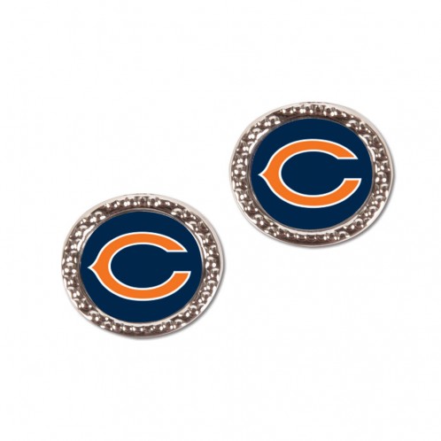 Chicago Bears Earrings Post Style - Special Order