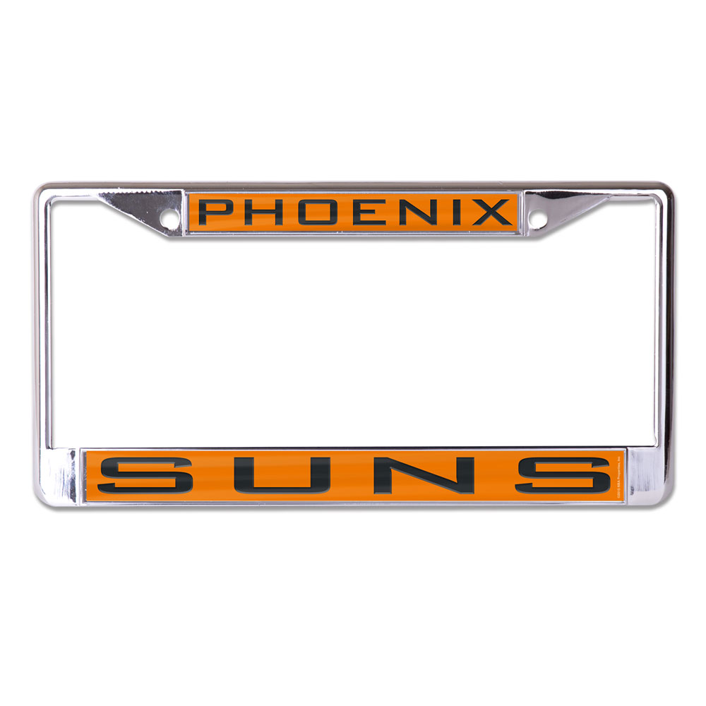 Phoenix Suns License Plate Frame - Inlaid - Special Order