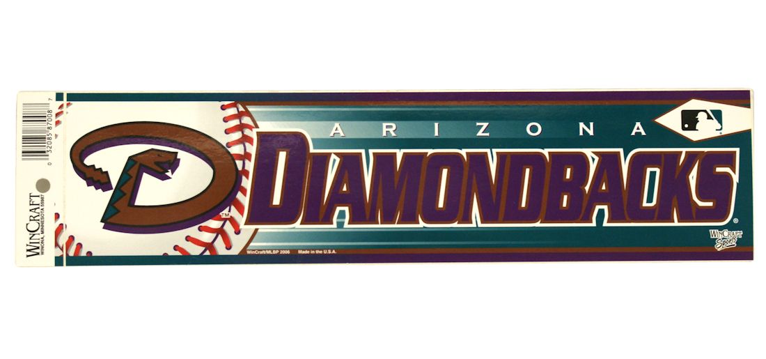 Arizona Diamondbacks Bumper Sticker - Special Order