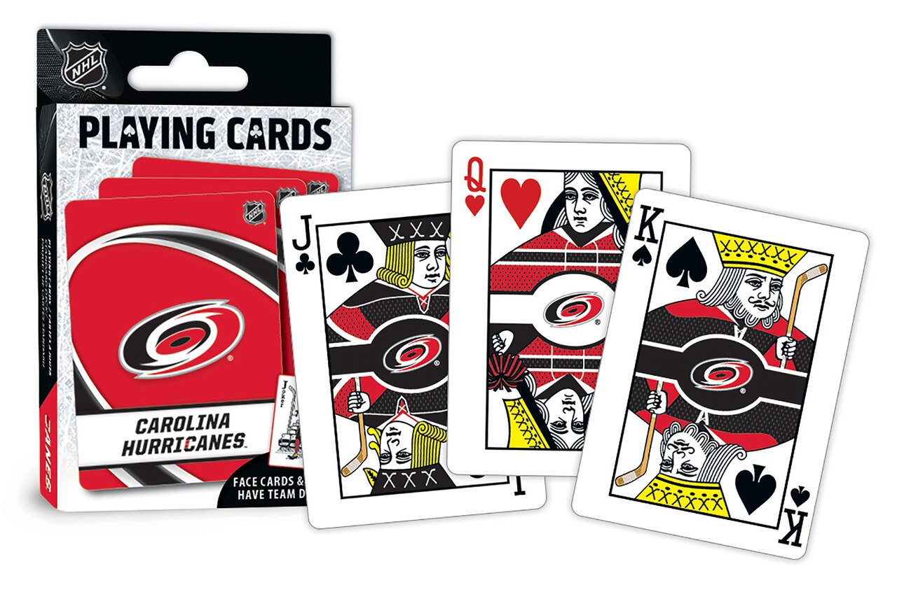 Carolina Hurricanes Playing Cards Logo