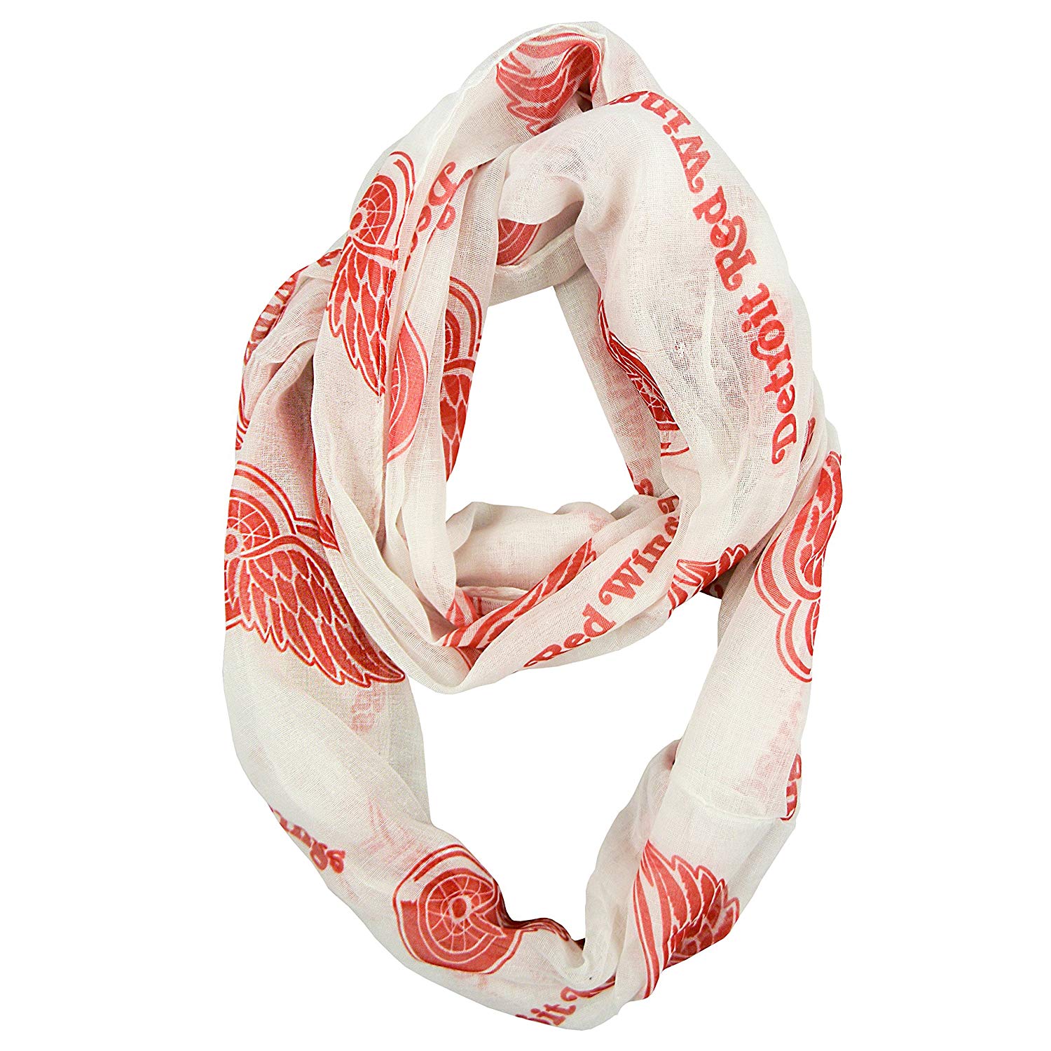 Detroit Red Wings Scarf Infinity Style Alternate