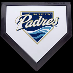 San Diego Padres Authentic Hollywood Pocket Home Plate CO