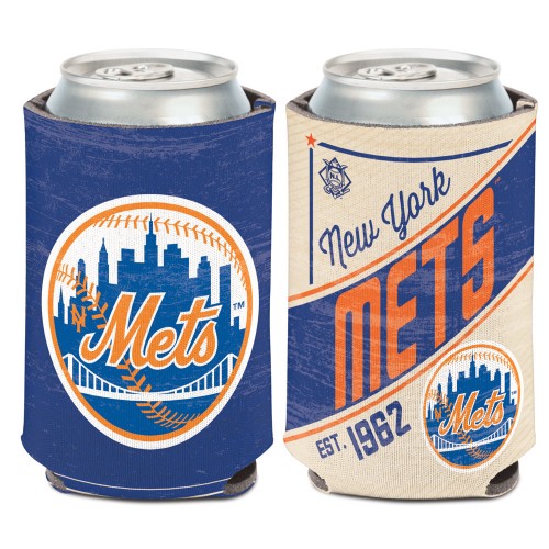 New York Mets Can Cooler Vintage Design Special Order