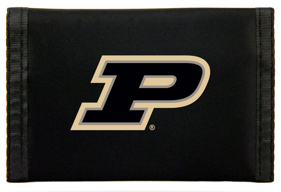 Purdue Boilermakers Wallet Nylon Trifold