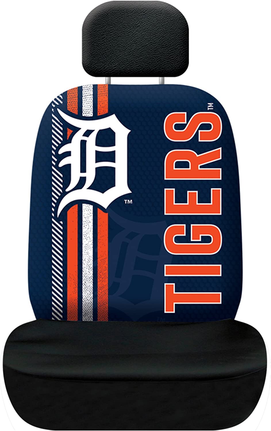 Detroit Tigers Seat Cover Rally Design CO