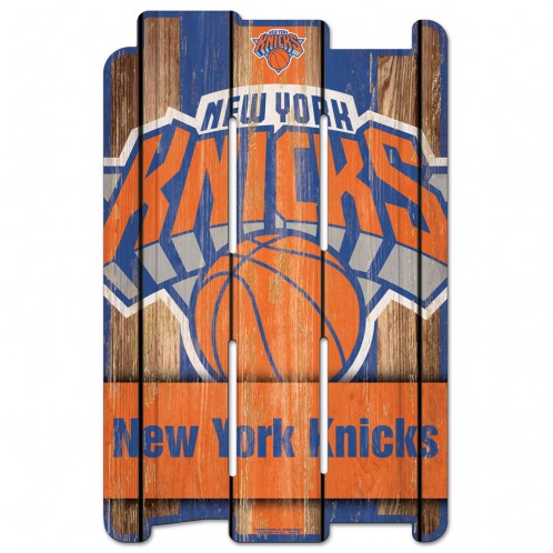 New York Knicks Sign 11x17 Wood Fence Style - Special Order