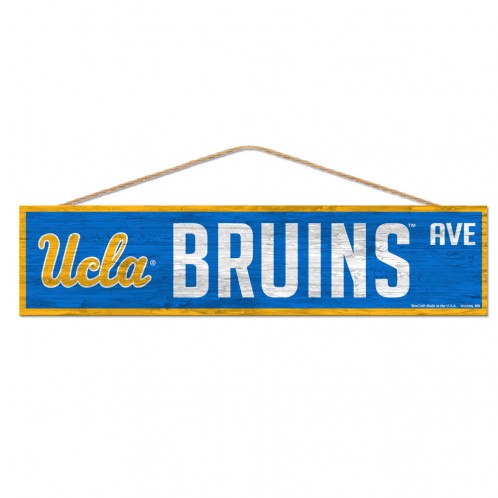 UCLA Bruins Sign 4x17 Wood Avenue Design - Special Order