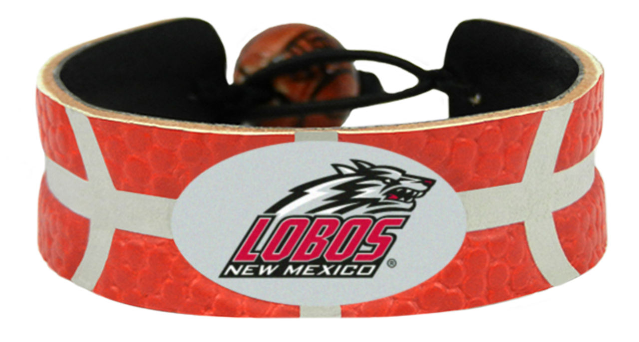 New Mexico Lobos Bracelet Team Color Basketball CO