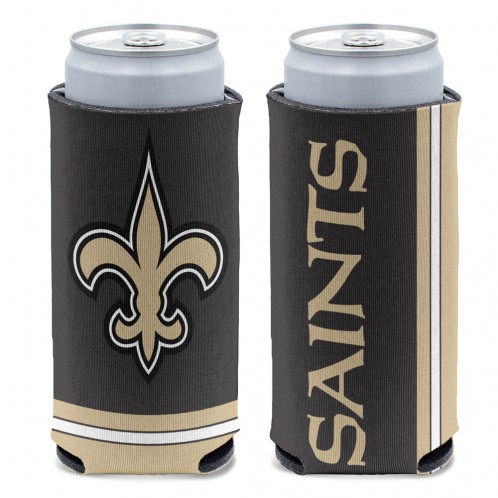 New Orleans Saints Can Cooler Slim Can Design