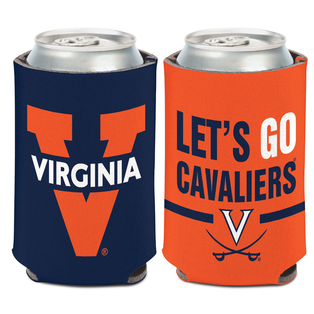 Virginia Cavaliers Can Cooler Slogan Design Special Order