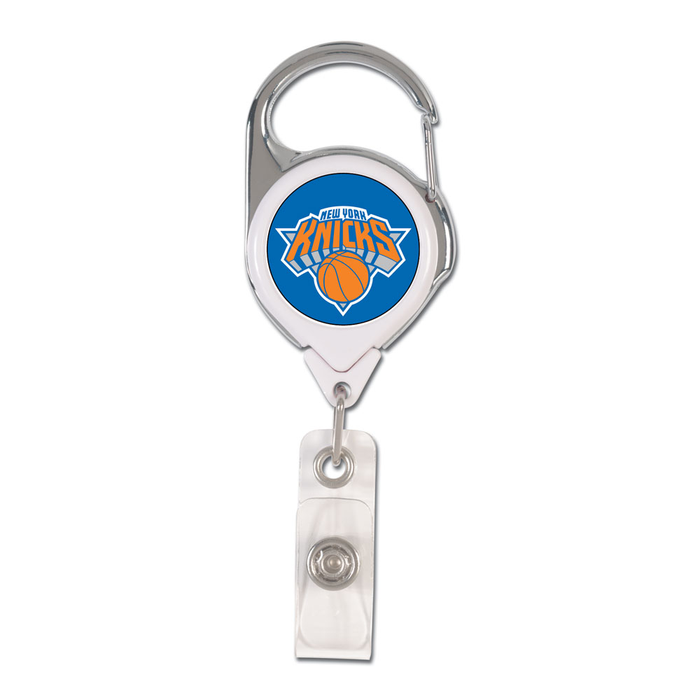 New York Knicks Badge Holder Premium Retractable - Special Order